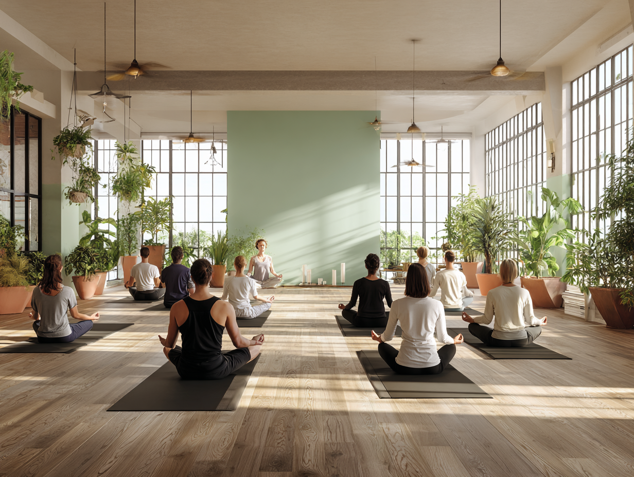 Групова практика йоги